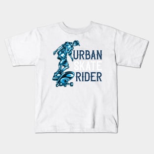 Urban Skate Rider Kids T-Shirt